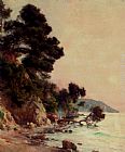 Jules-Alexis Muenier Woodburners on the French Coast painting